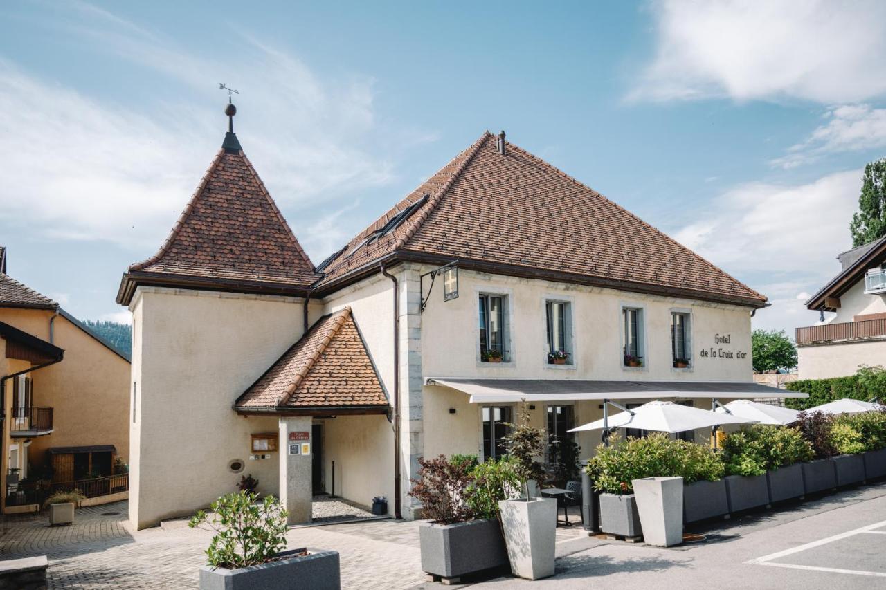 Hotel-Restaurant La Croix D'Or Ballaigues Экстерьер фото
